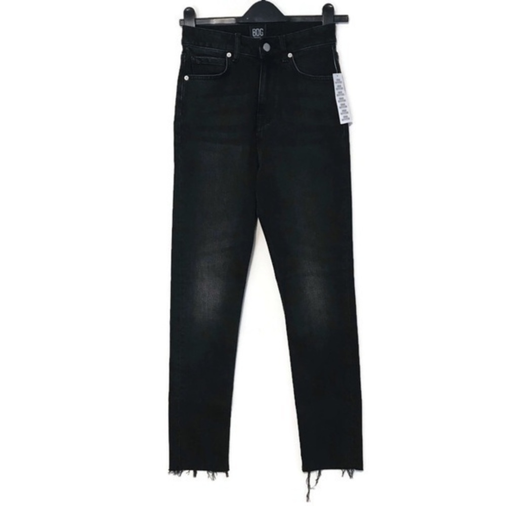 NWT BDG Urban Outfitters Black High Rise Skinny Denim Jeans Women’s size 26 2 XS